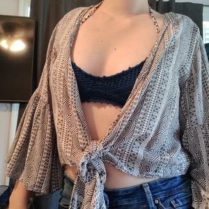 Japna 3 style wrap shirt, size Med